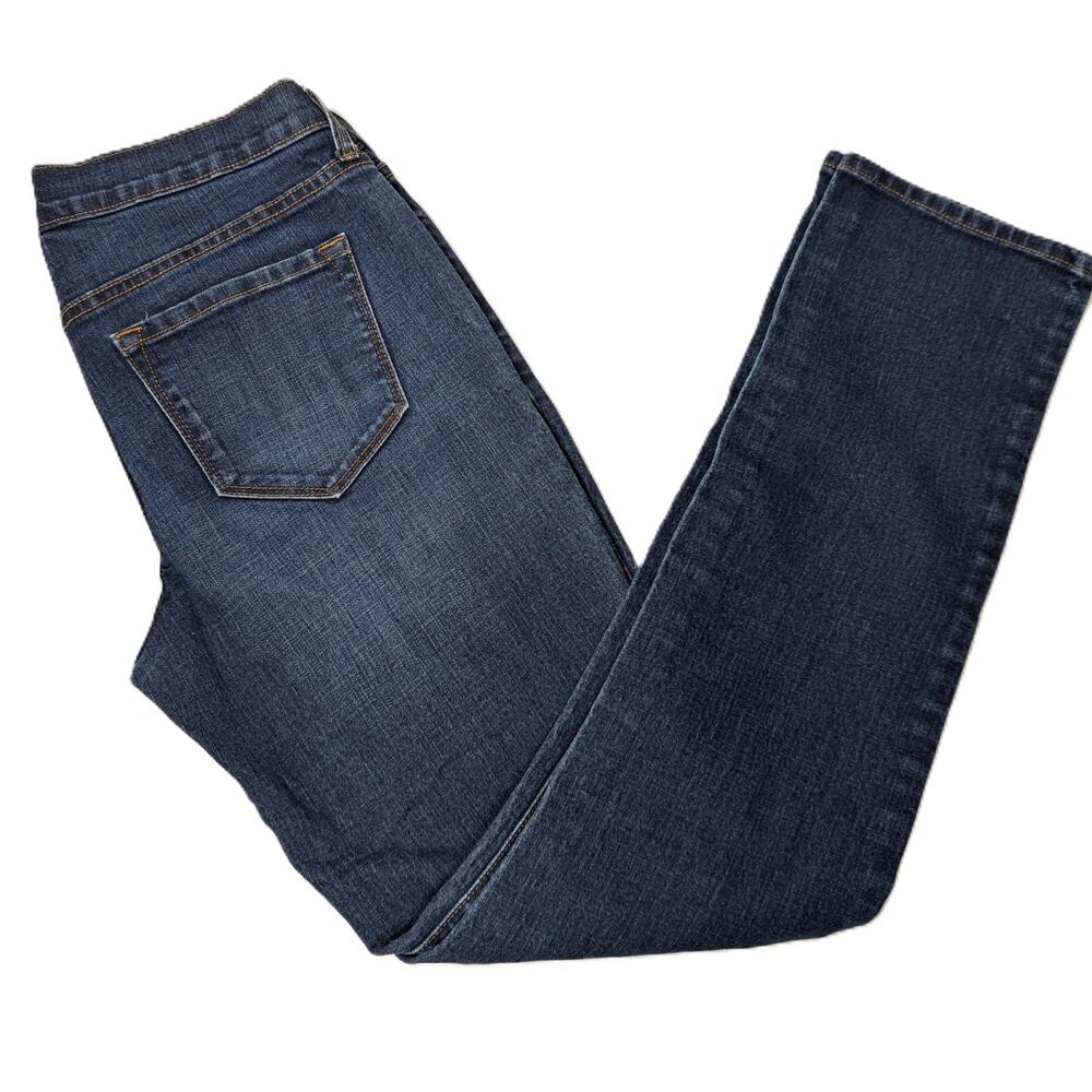 Women's Old Navy Original Mid Rise Blue Denim Jeans Size 4 Regular